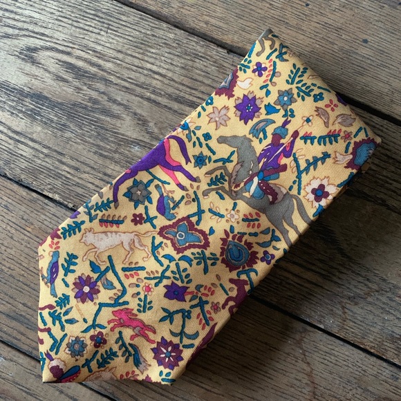Vintage Barney’s David Rappaport Art Silk Tie